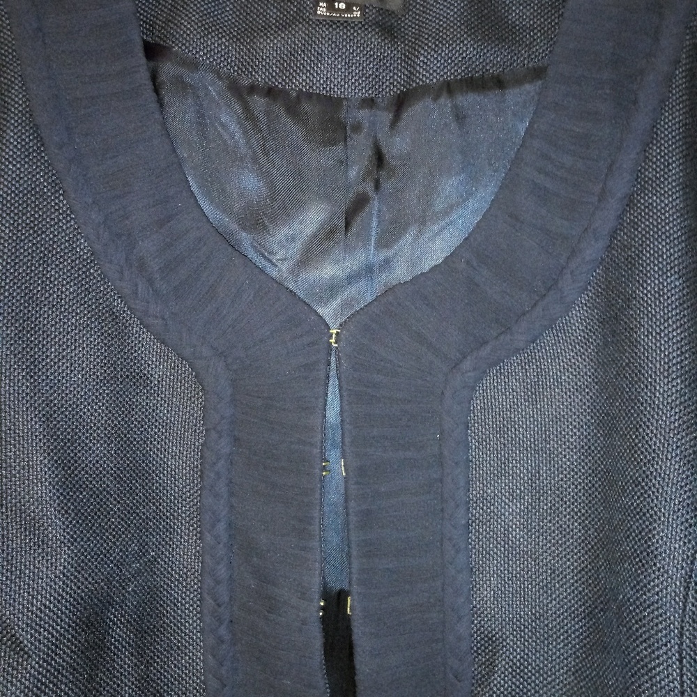 Ellen Tracy Navy Blazer